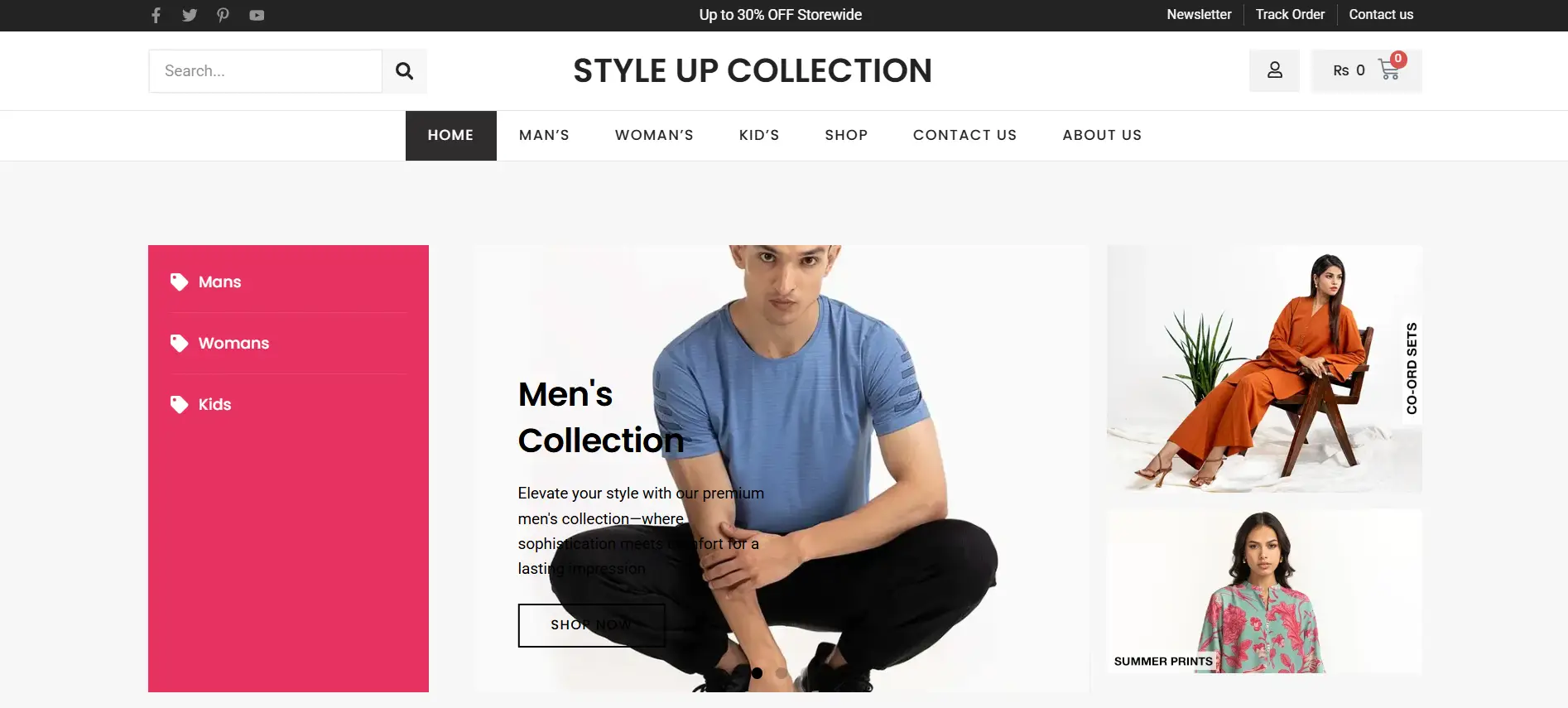 Style Up Collection - Web Development Case Study - Spire Tech Solution